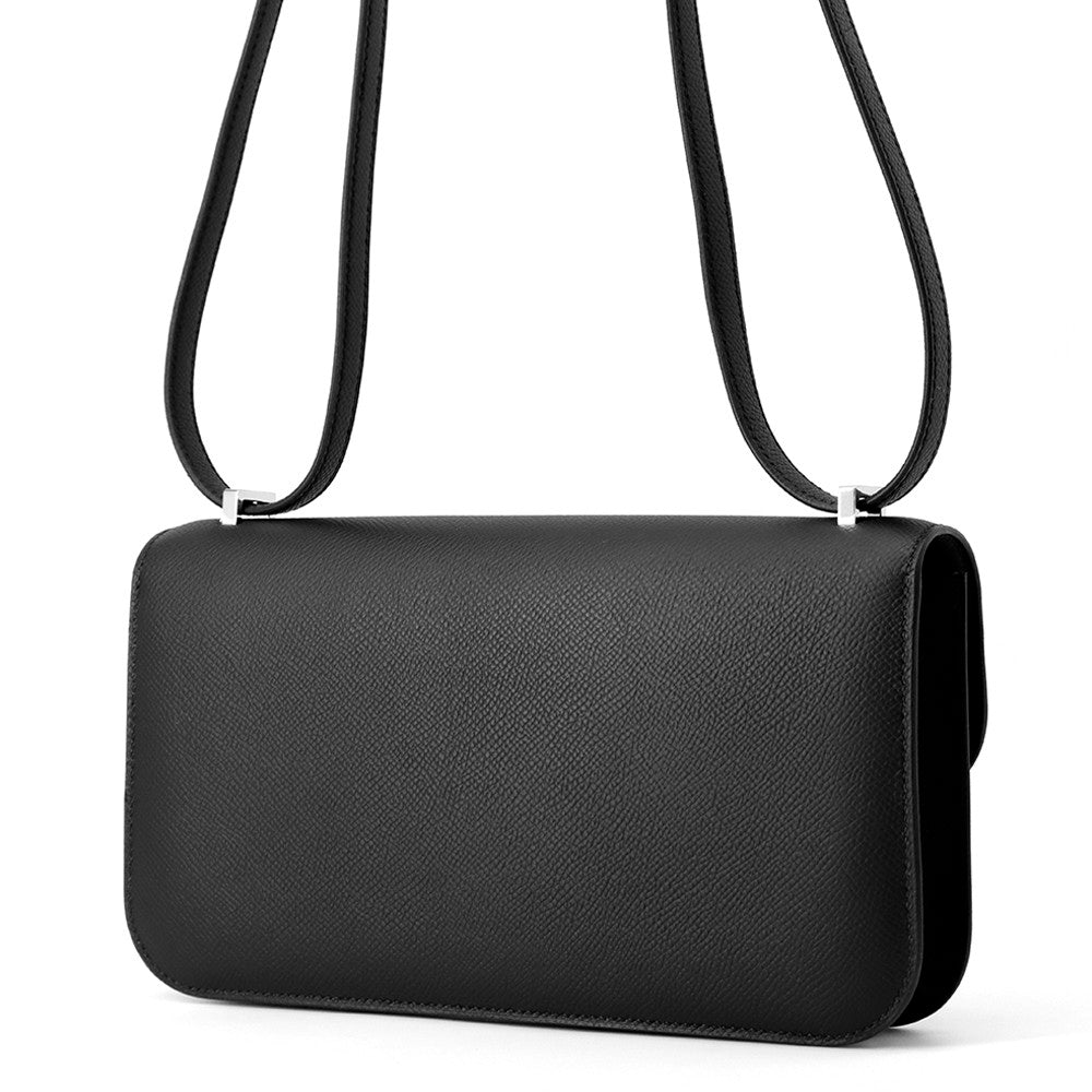HERMES Constance Elan Miroir Black Epsom