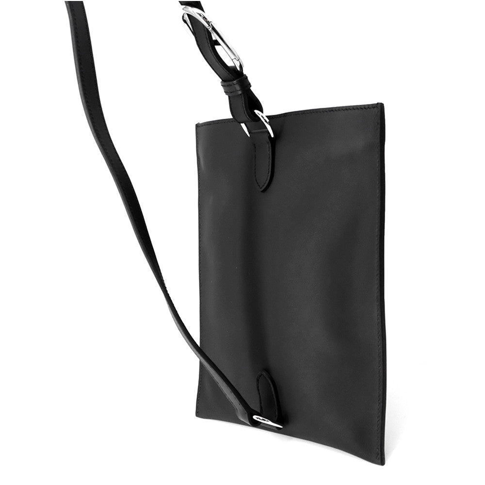 HERMES Potential Plus Black Swift Leather