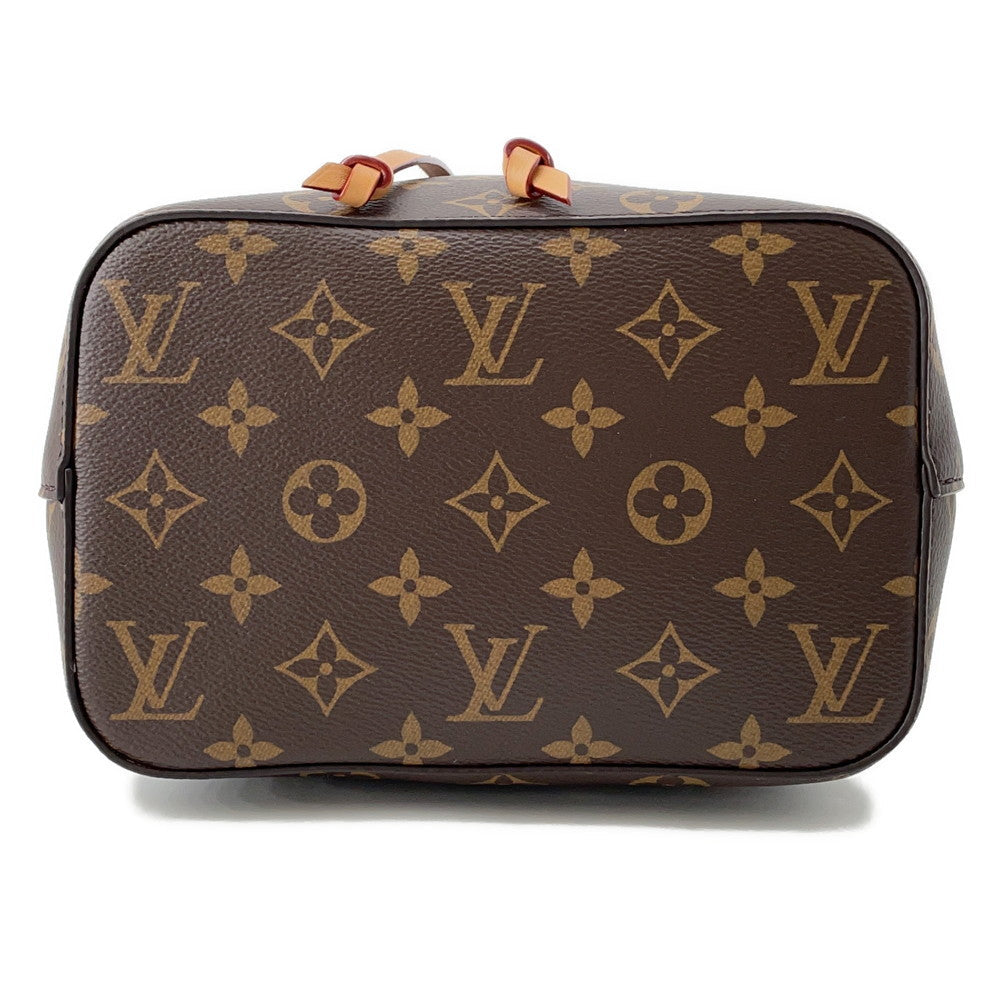 LOUIS VUITTON Neonoe BrownM46319 Monogram Shearling Size BB