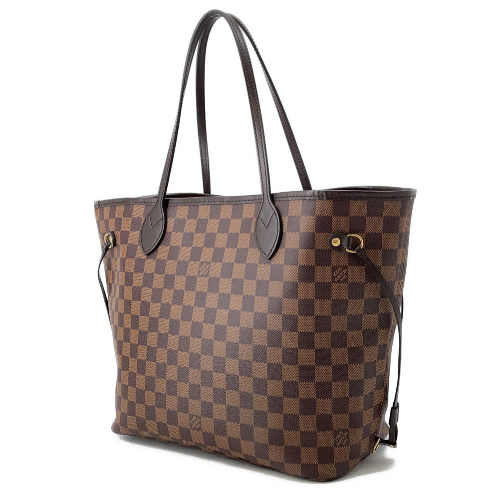 LOUIS VUITTON Neverfull CeriseN41358 Damier Ebene Canvas Size MM