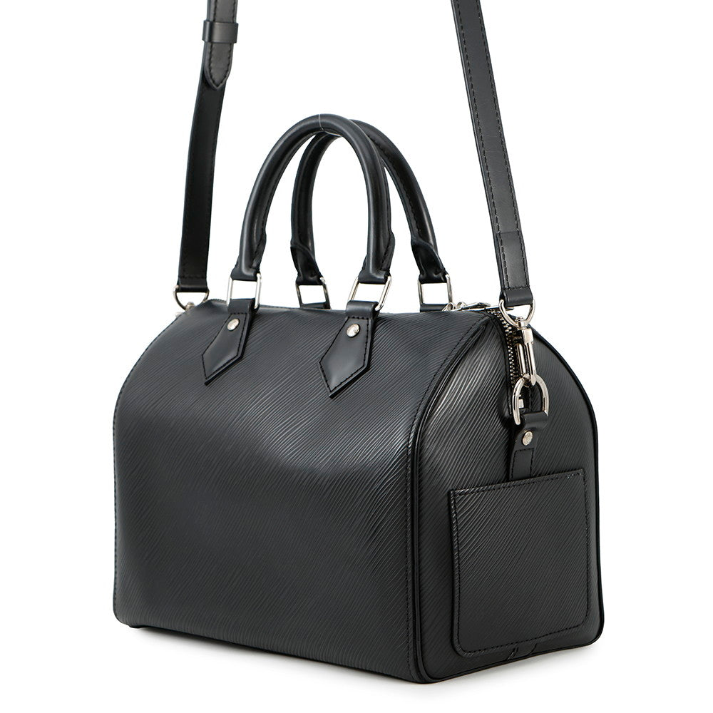LOUIS VUITTON Speedy Bandouliere NoirM51278 Epi Leather Size 25