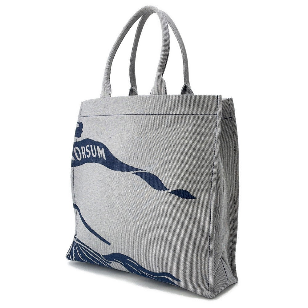 BURBERRY EKD Square Tote Night8080749 Canvas