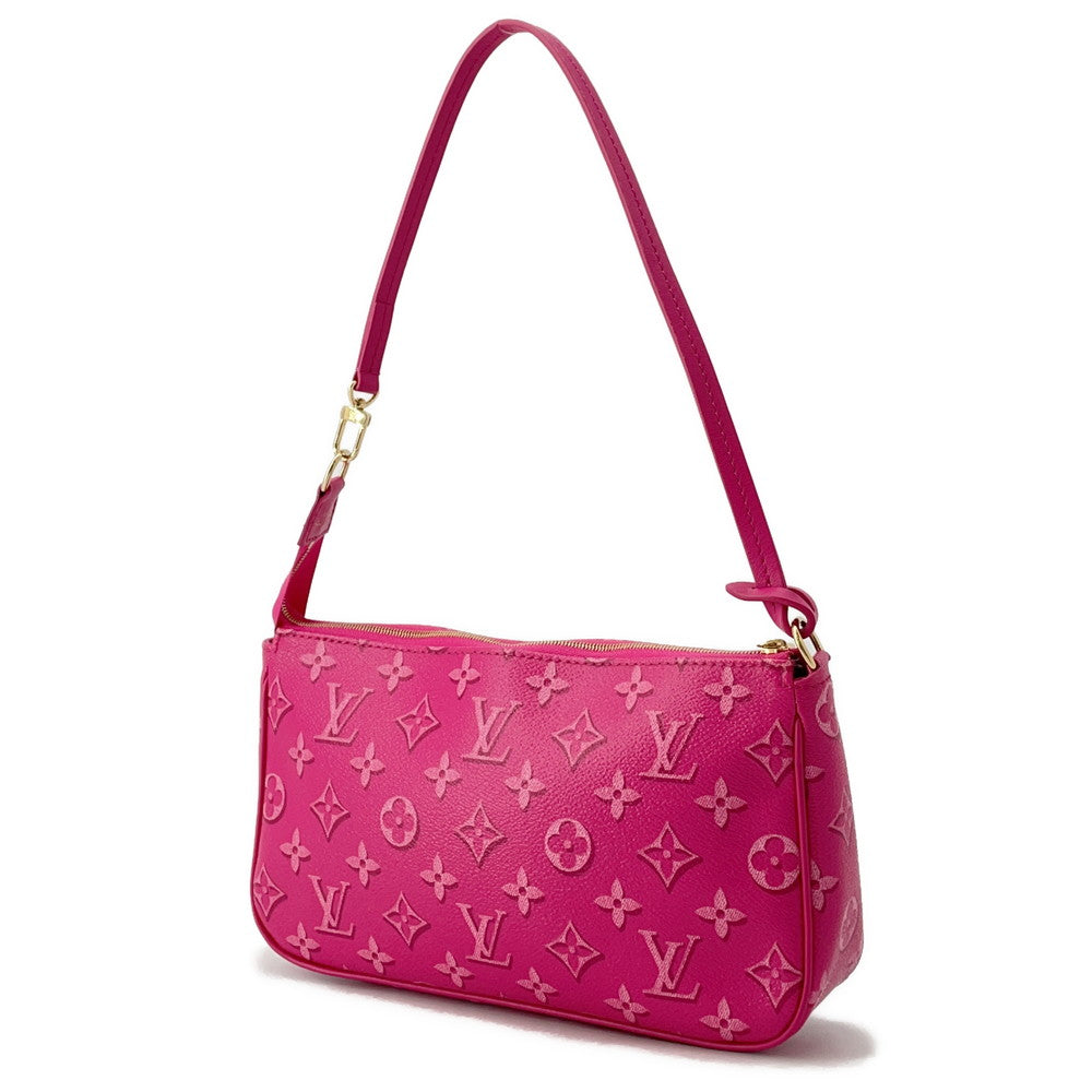 LOUIS VUITTON Maxi Pochette Accessoires FuchsiaM46161 Monogram