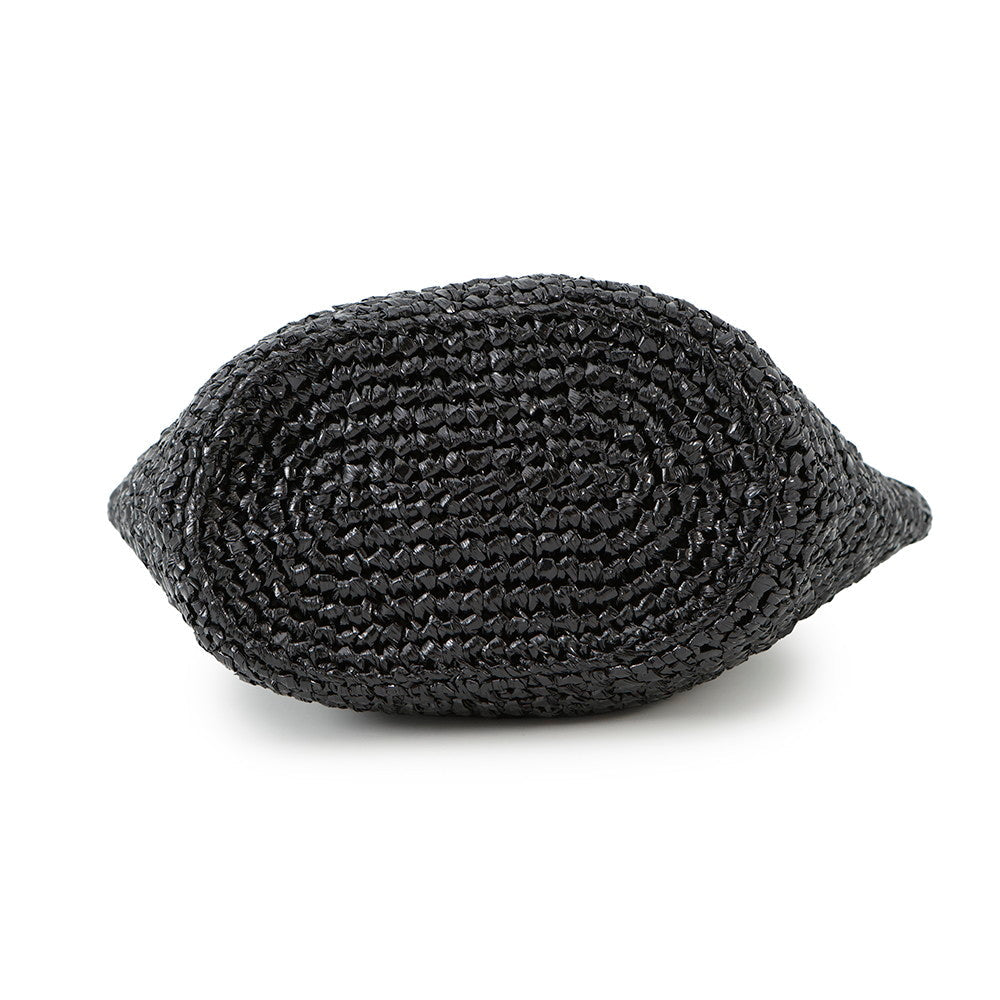 BALENCIAGA LE CAGOLE PANIER Tote Black786187 Nylon Leather Size Small