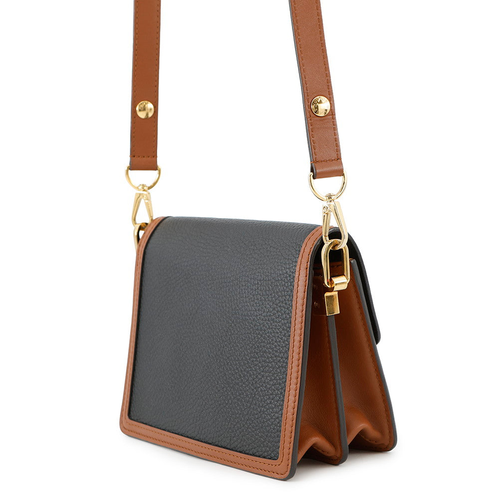 LOUIS VUITTON Dauphine NoirBlancM55073 Taurillon Leather Size MINI