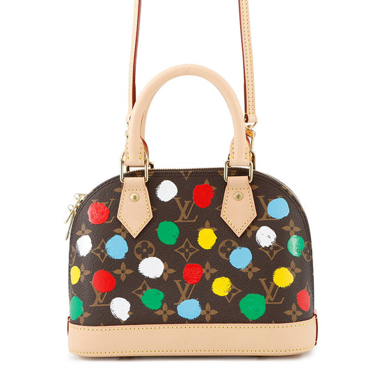LOUIS VUITTON LV × YK Alma BB BrownM46431 Monogram Painted Dot