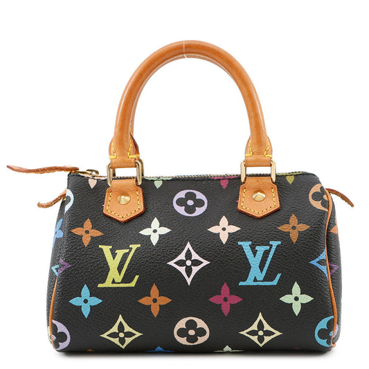 LOUIS VUITTON Mini Speedy Noir/BrownM92644 Monogram・Multicolor