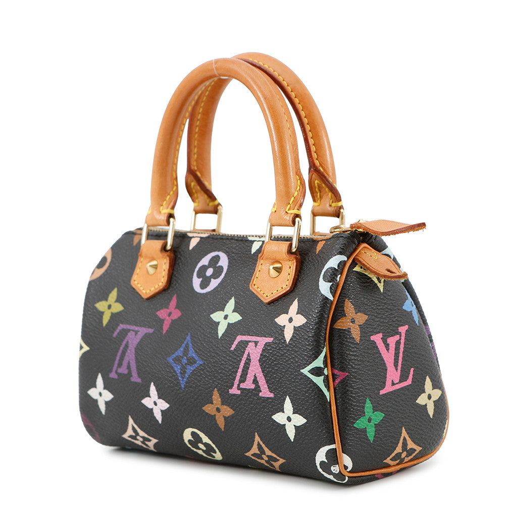LOUIS VUITTON Mini Speedy Noir/BrownM92644 Monogram・Multicolor