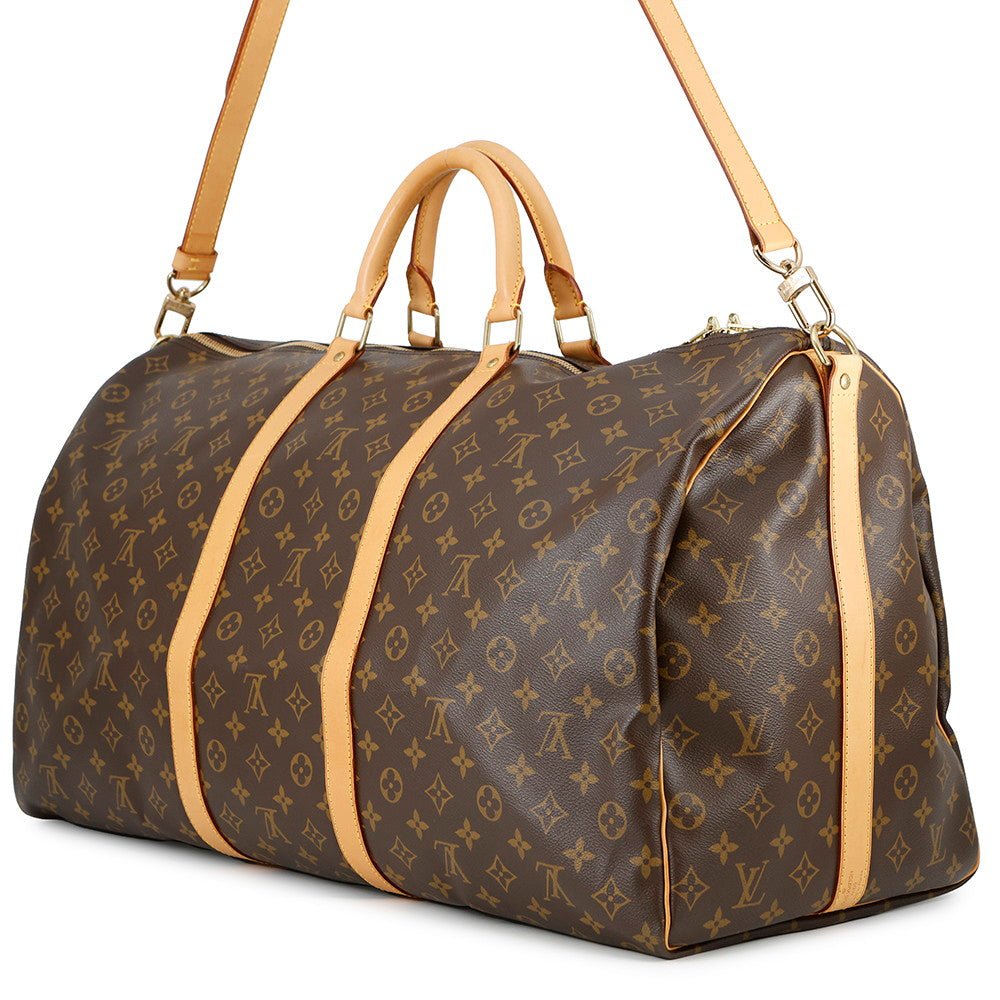 LOUIS VUITTON Keepall Bandouliere BrownM41412 Monogram Size 60