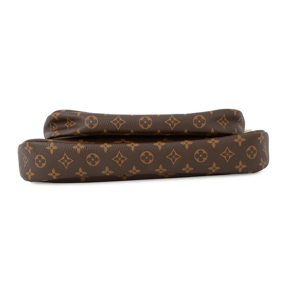 LOUIS VUITTON Multi Pochette Accessoires Rose claireM44840 Monogram