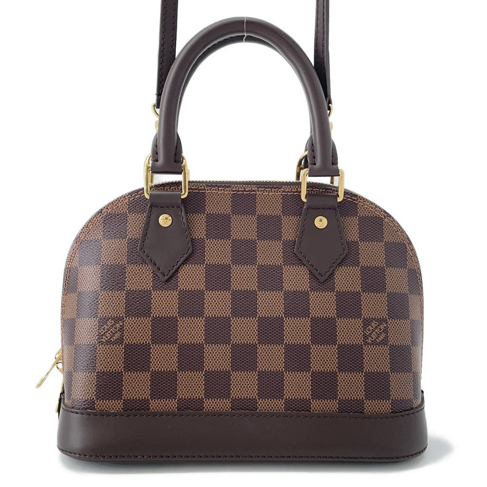 LOUIS VUITTON Alma RedN41221 Damier Ebene Canvas Size BB