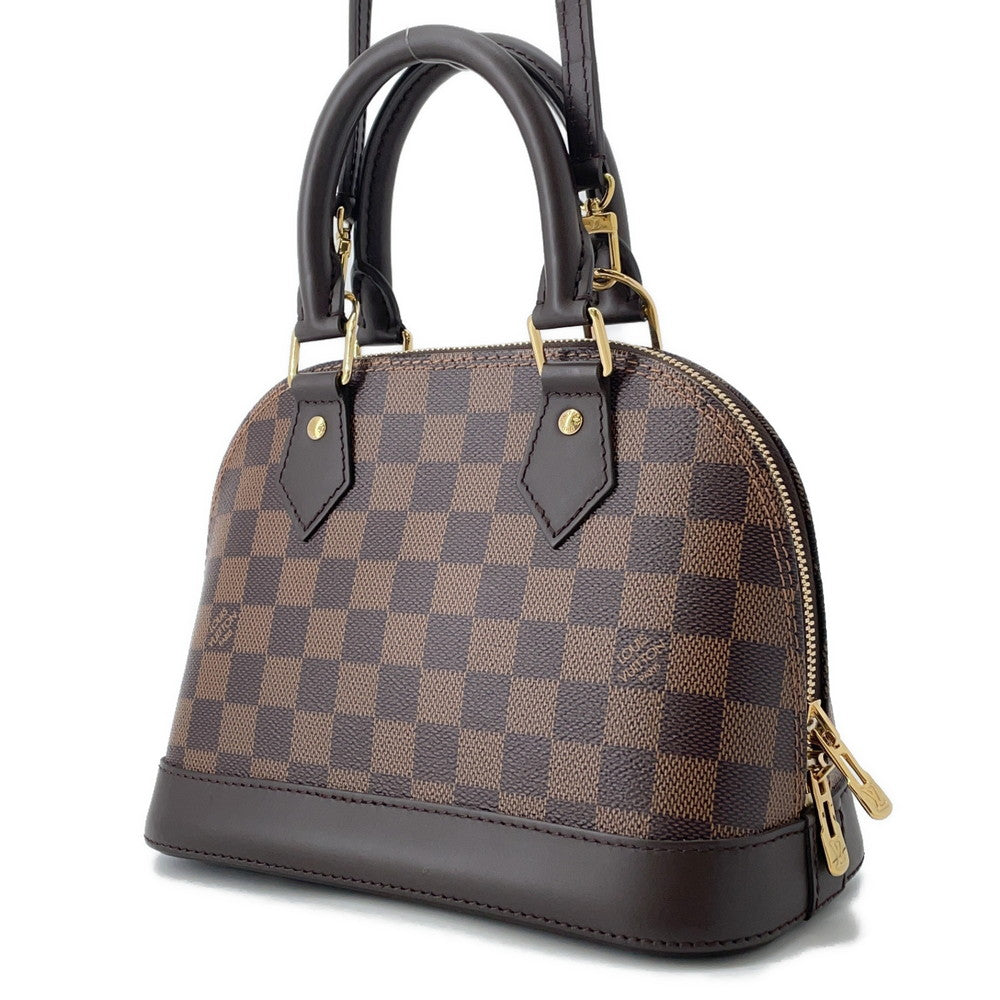 LOUIS VUITTON Alma RedN41221 Damier Ebene Canvas Size BB