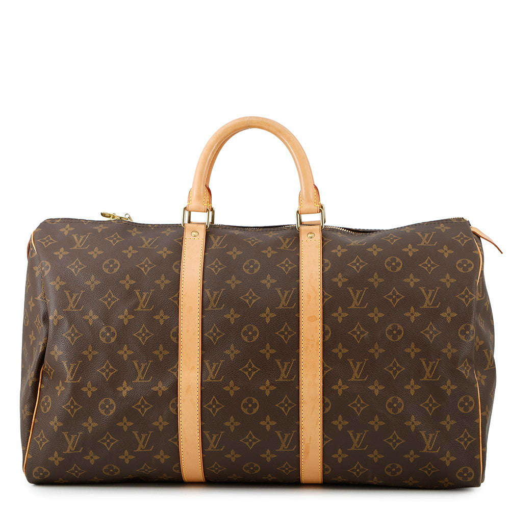 LOUIS VUITTON Keepall BrownM41426 Monogram Size 50