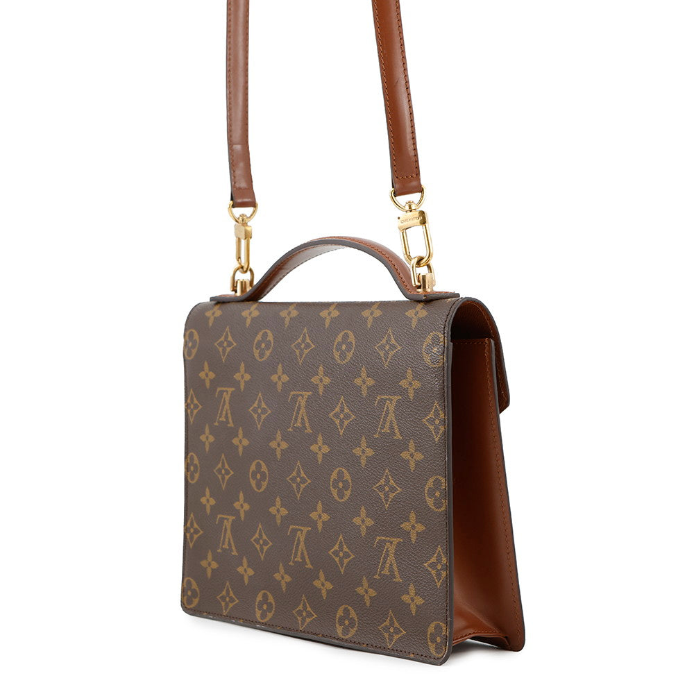 LOUIS VUITTON Monceau BrownM51187 Monogram Size 26