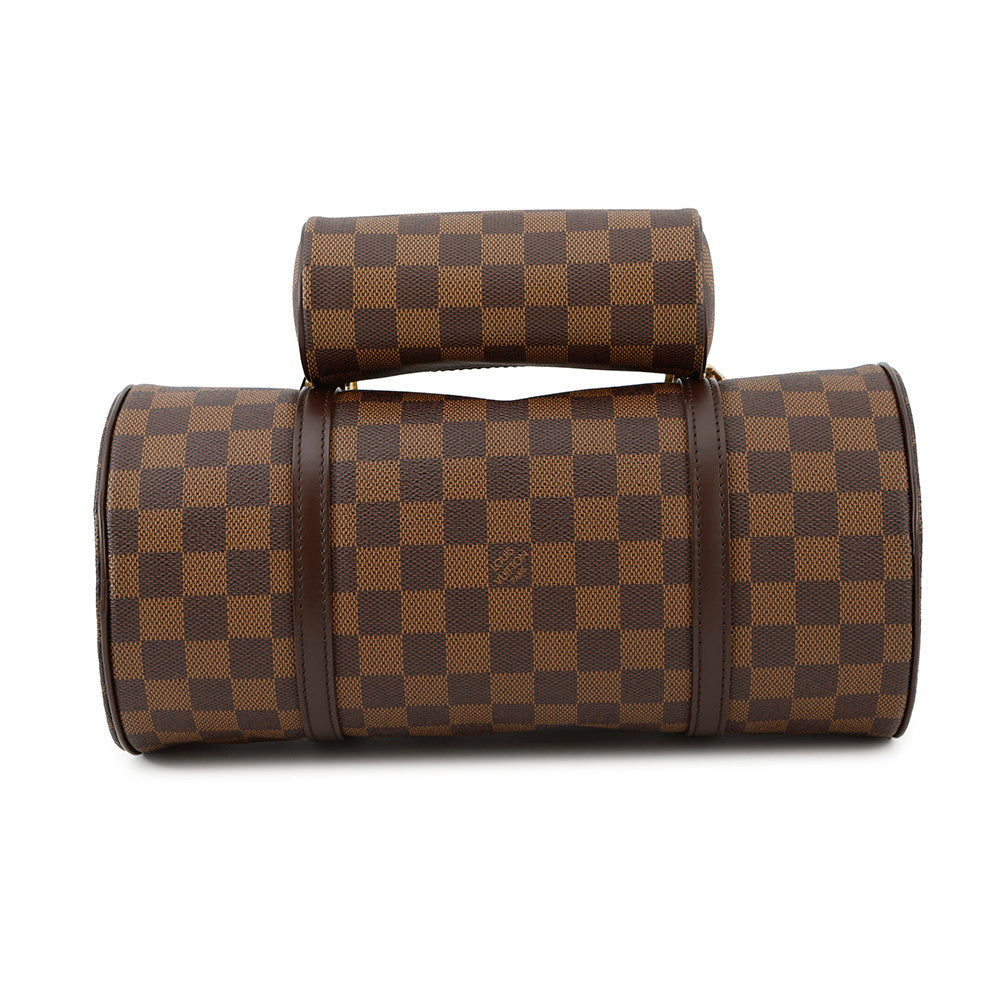 LOUIS VUITTON Papillon RedN51303 Damier Ebene Canvas Size 30