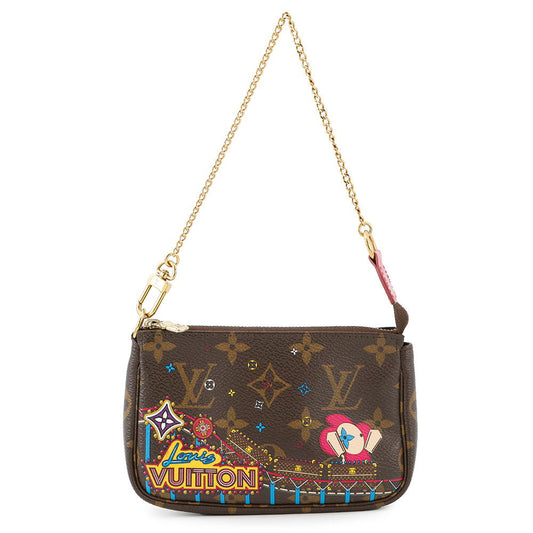 LOUIS VUITTON Mini Pochette Accessoires PinkM69752 Monogram Vivienne