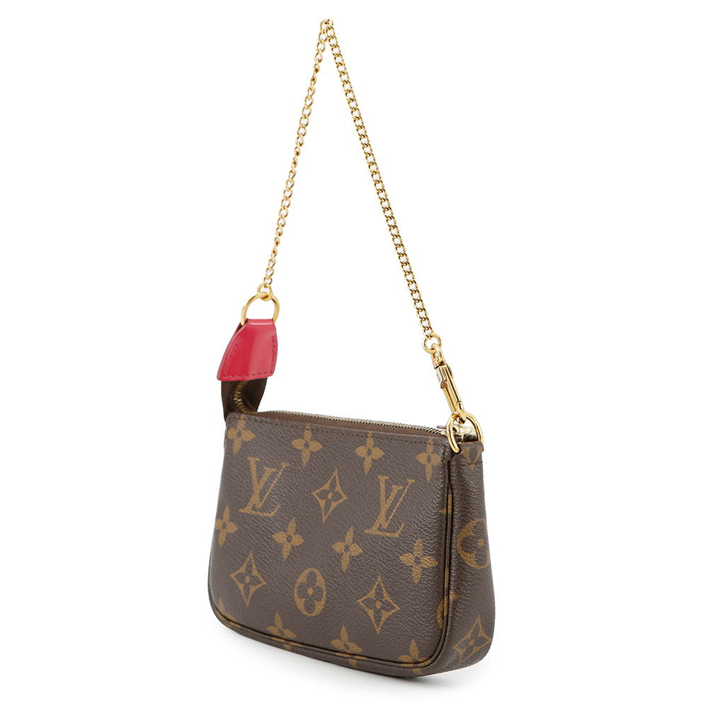 LOUIS VUITTON Mini Pochette Accessoires PinkM69752 Monogram Vivienne