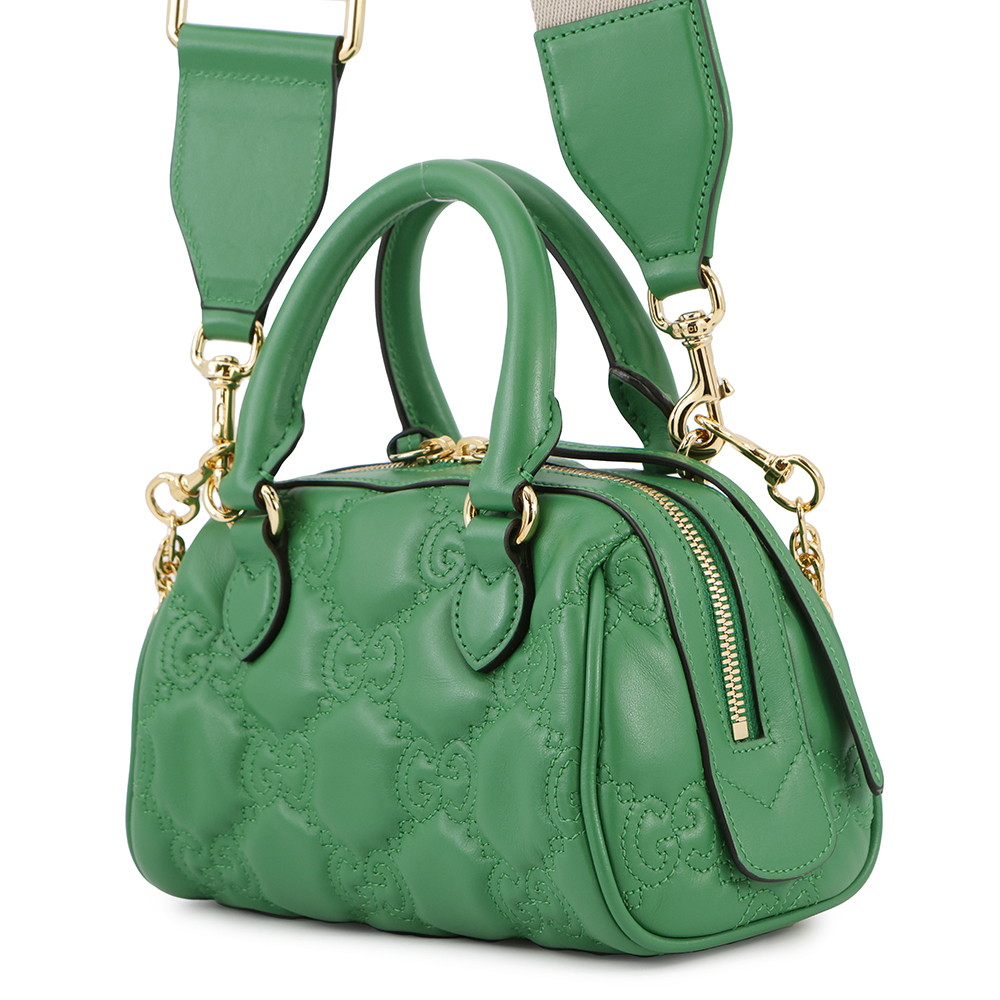 GUCCI GGMatelasse 2WAYBag Green702251 Leather