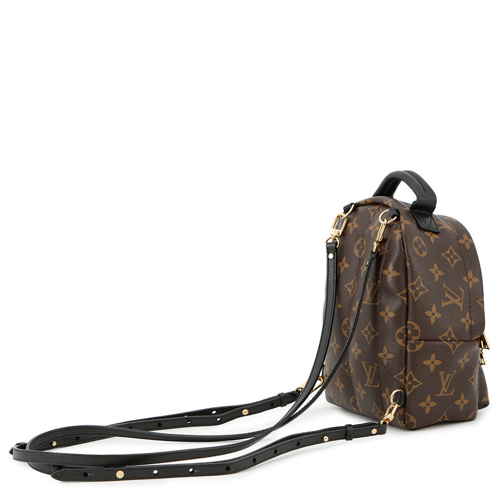 LOUIS VUITTON Palm Springs Backpack NoirM41562 Monogram Size MINI