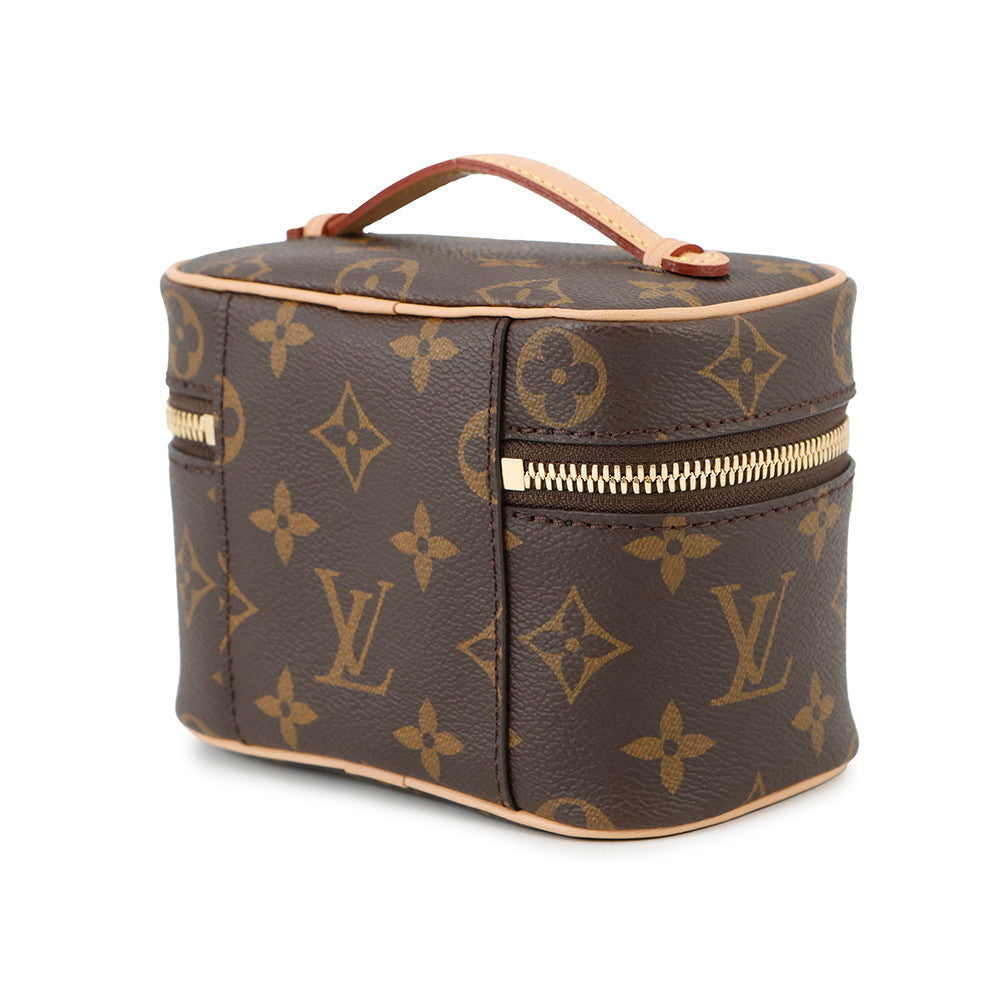 LOUIS VUITTON Nice nano BeigeM44936 Monogram