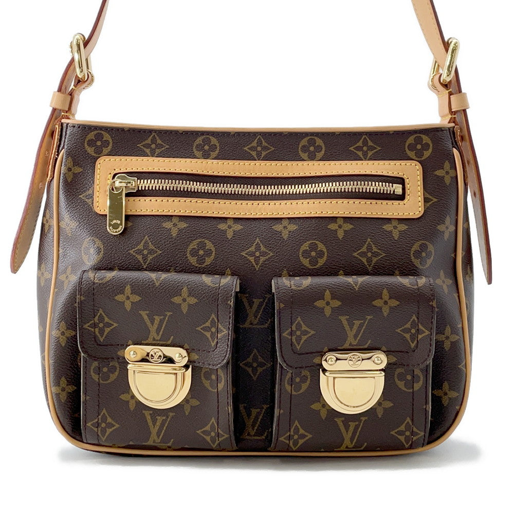 LOUIS VUITTON Hudson BeigeM40045 Monogram Size GM