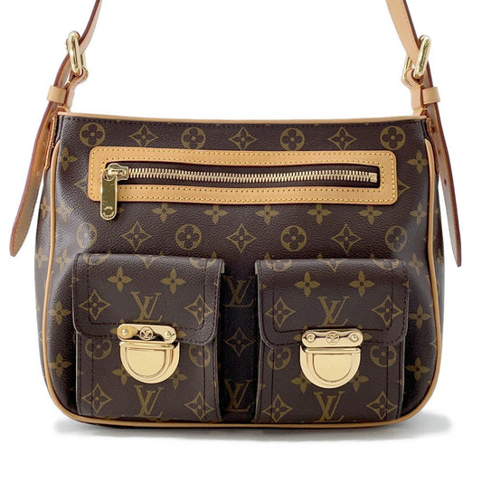 LOUIS VUITTON Hudson BeigeM40045 Monogram Size GM