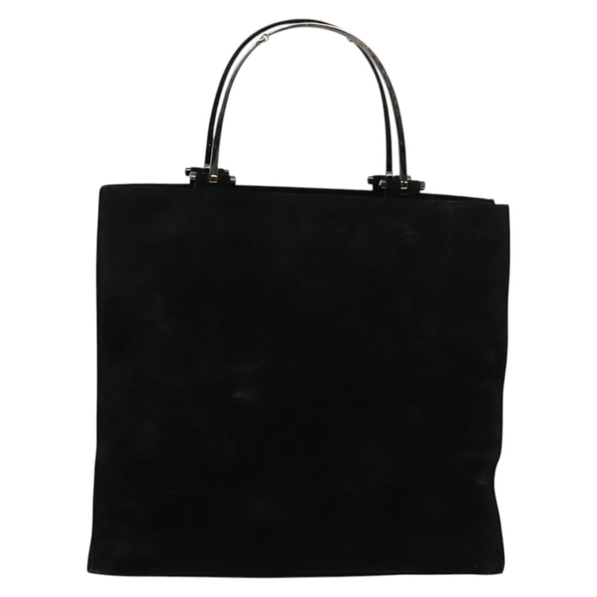 Gucci Black Suede Handbag