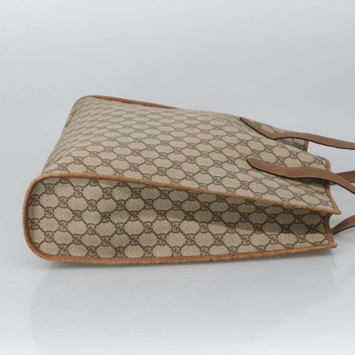 Gucci Cabas Beige Canvas Tote Bag