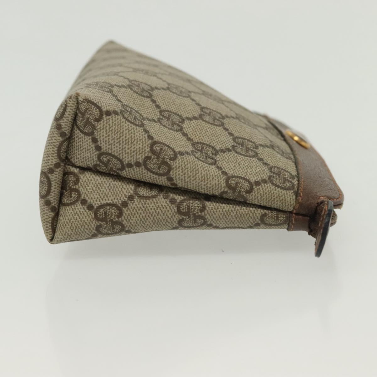 Gucci Gg Canvas Beige Canvas Clutch Bag