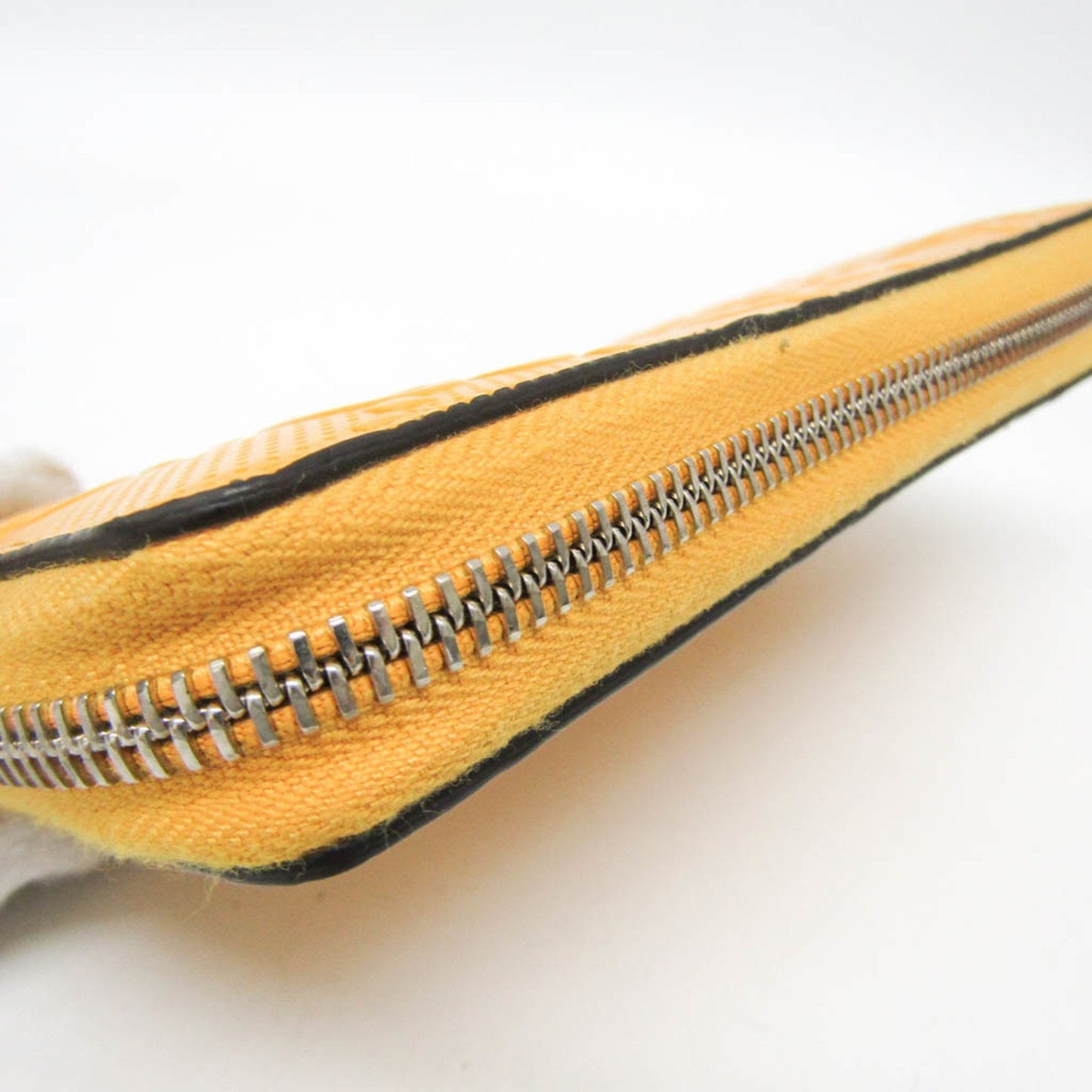 Gucci Gg Embossé Yellow Leather Wallet