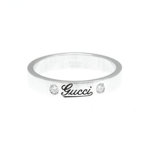 Gucci Silver White Gold Ring Jewelry