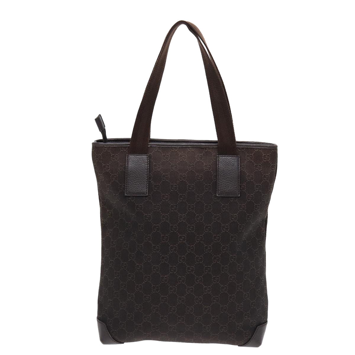 Gucci Gg Canvas Brown Canvas Tote Bag