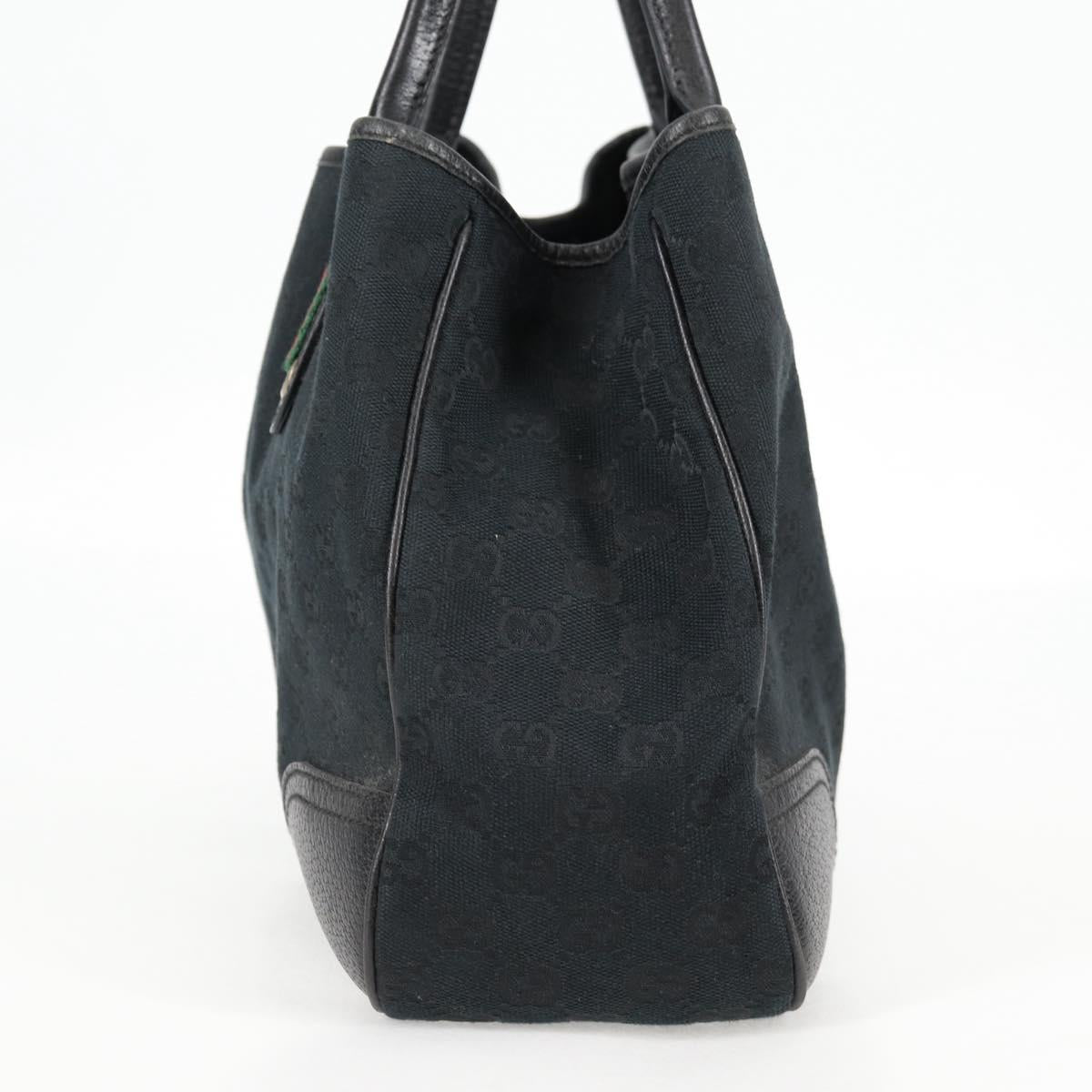 Gucci Princy Black Canvas Tote Bag