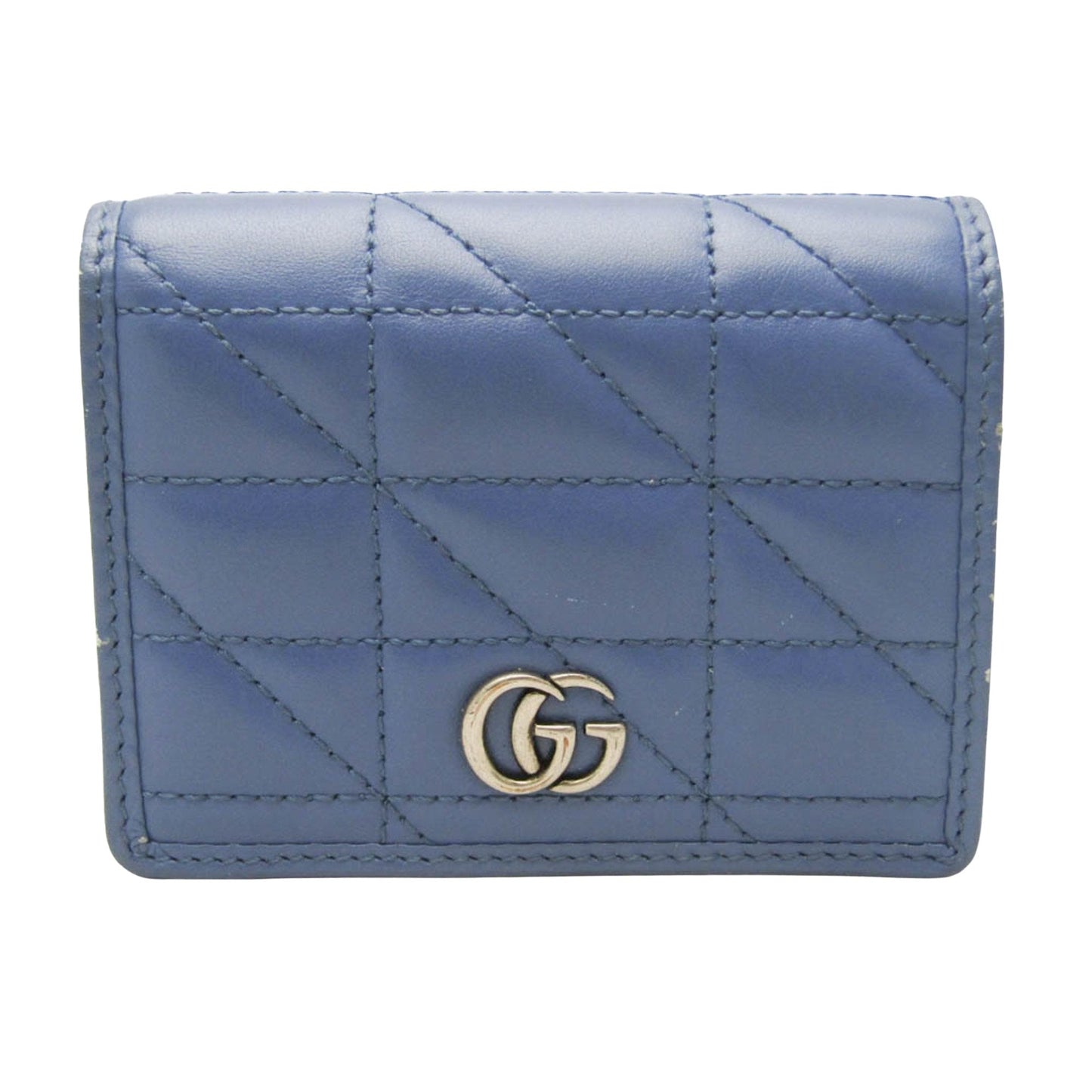 Gucci Blue Leather Wallet