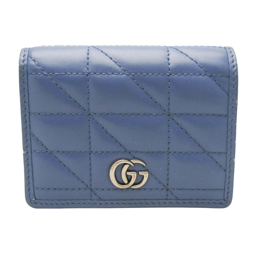 Gucci Blue Leather Wallet