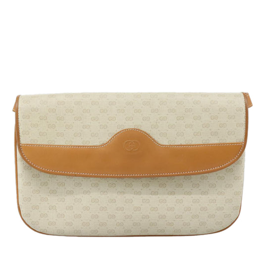 Gucci Gg Canvas White Canvas Shoulder Bag