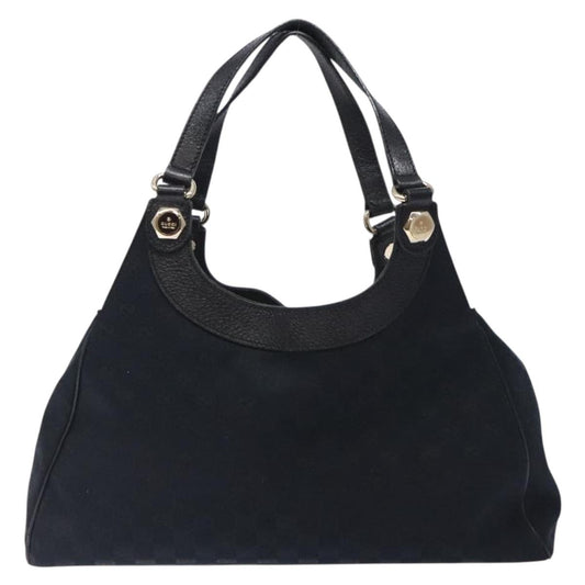 Gucci Charmy Black Canvas Shoulder Bag