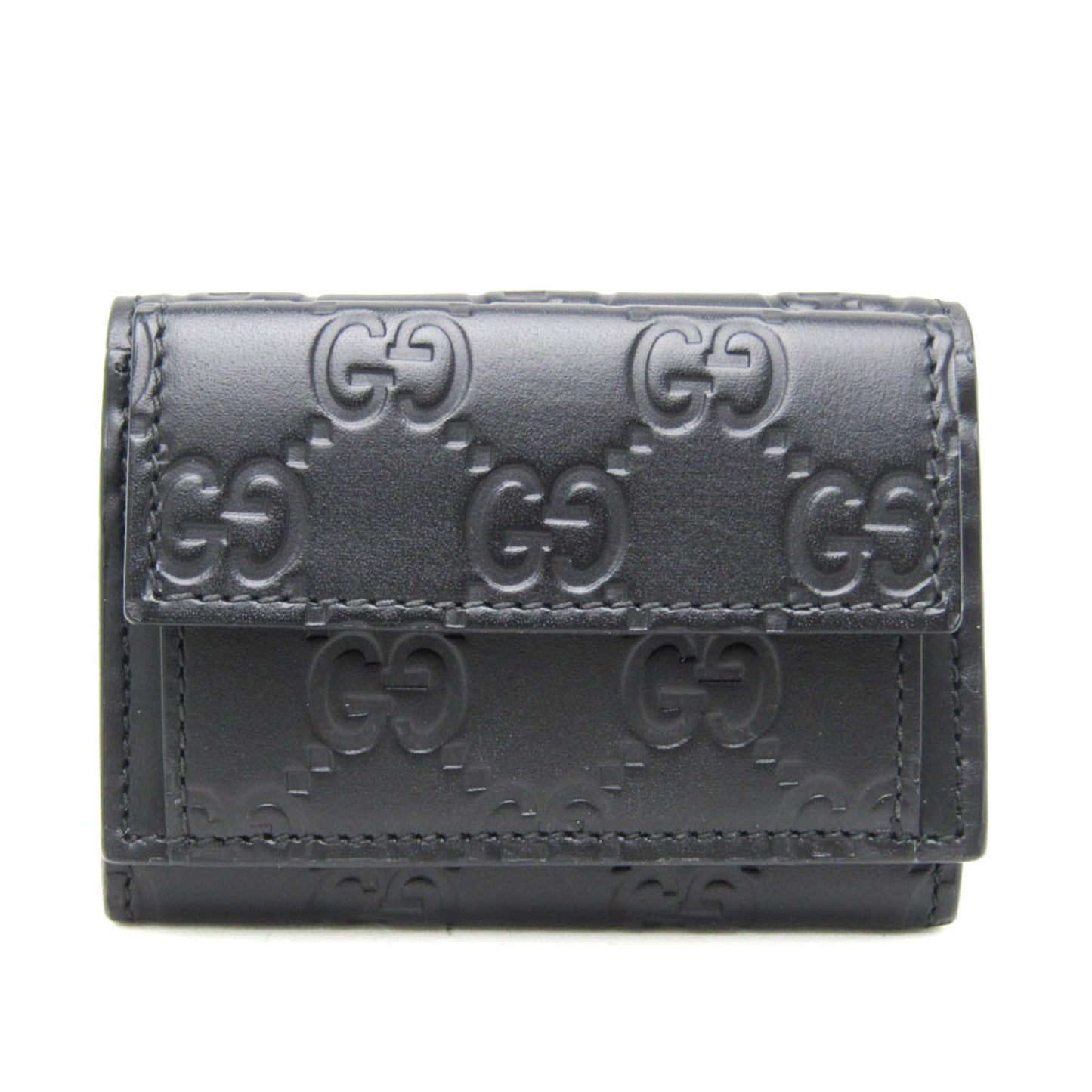 Gucci Guccissima Black Leather Wallet