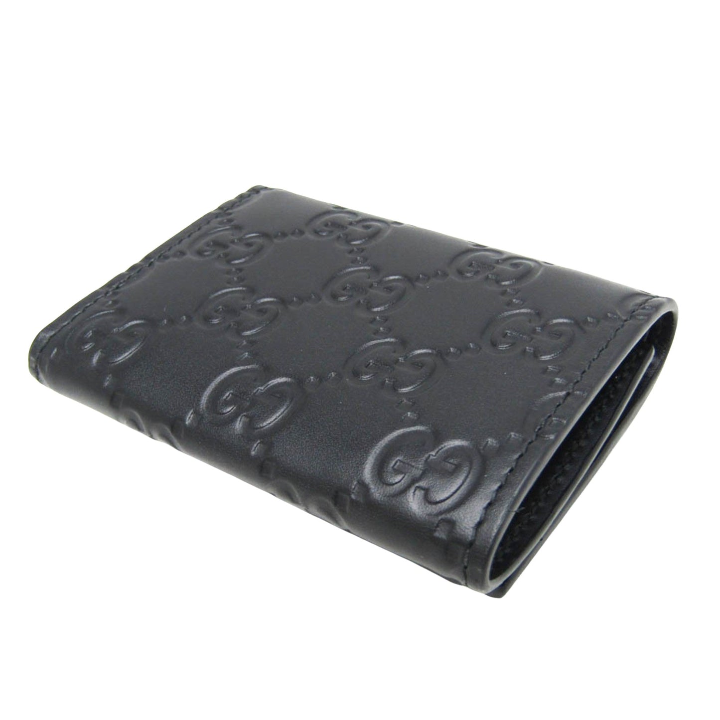 Gucci Guccissima Black Leather Wallet