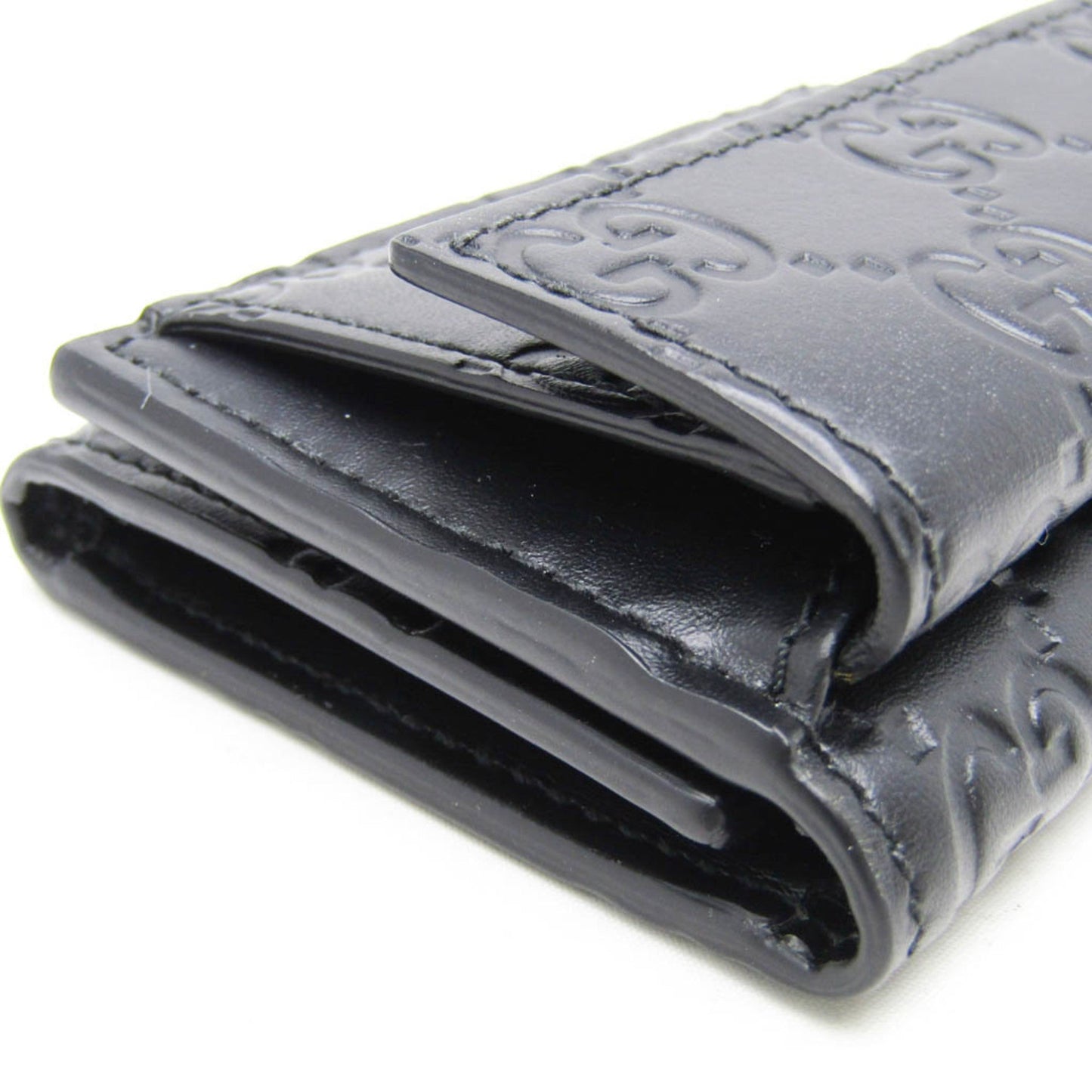 Gucci Guccissima Black Leather Wallet