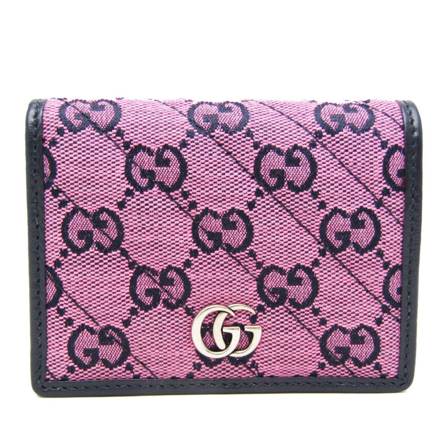 Gucci Marmont Pink Canvas Wallet
