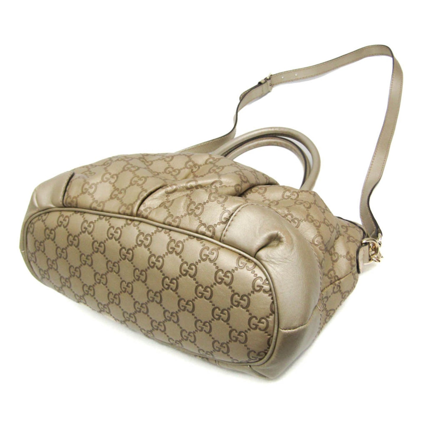 Gucci Sukey Beige Canvas Handbag