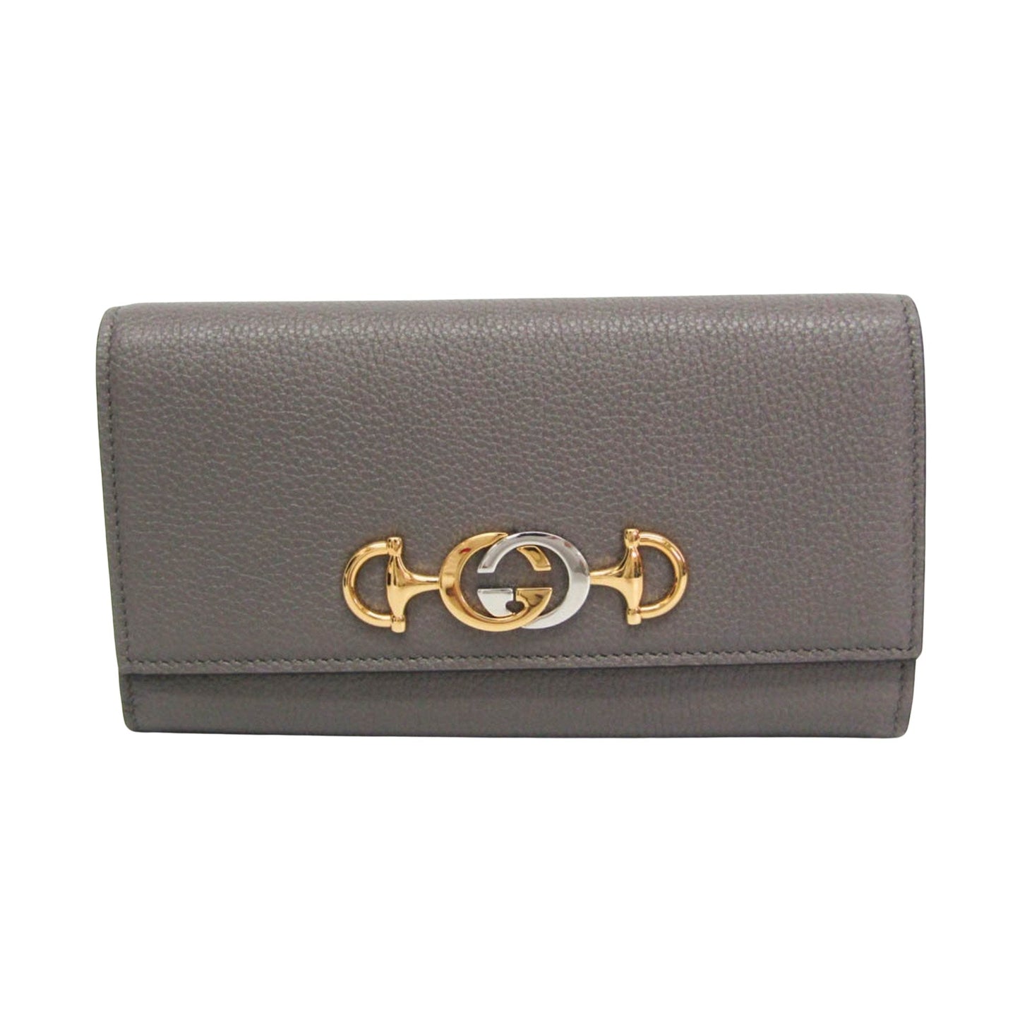 Gucci Grey Leather Wallet