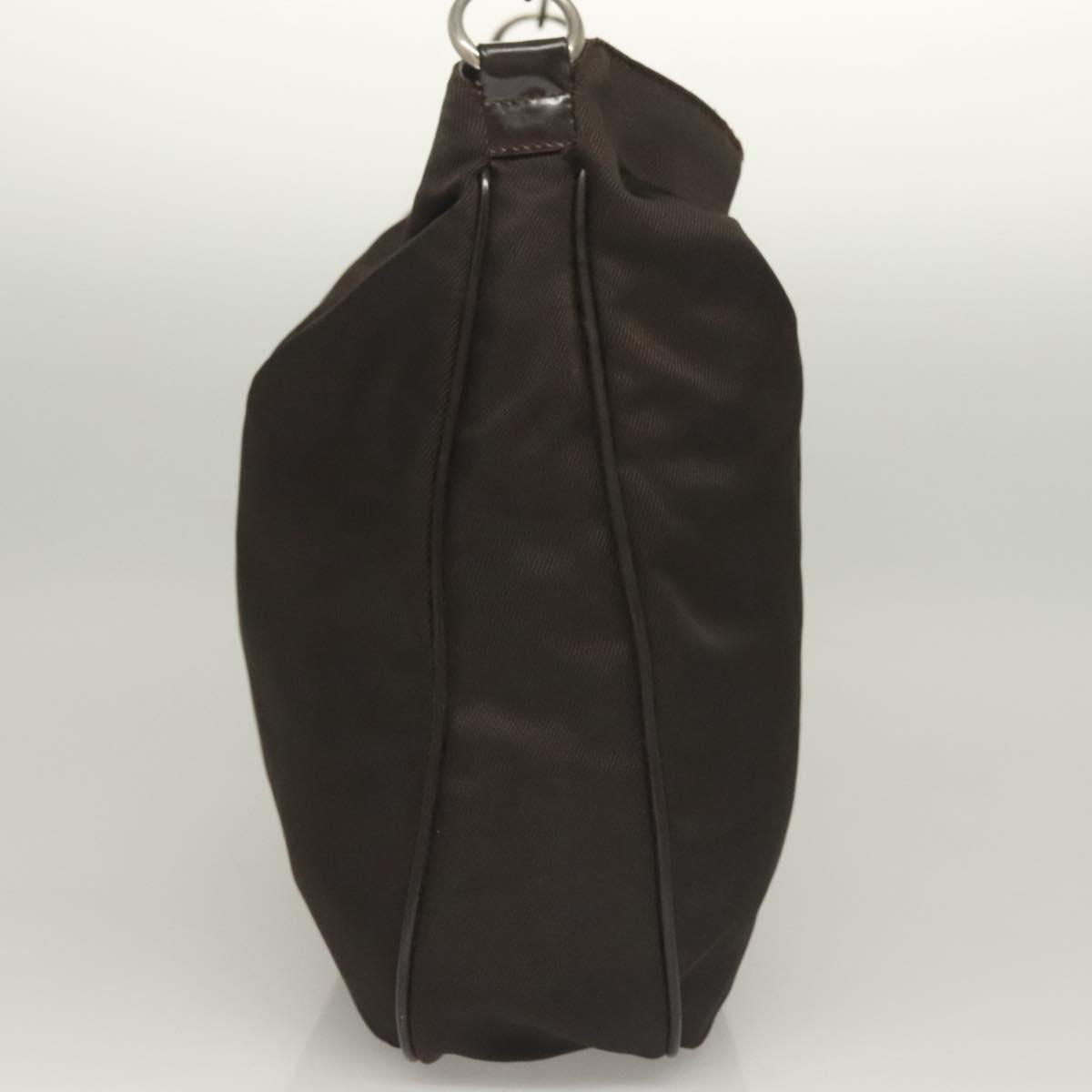 Gucci Bamboo Brown Nylon Tote Bag