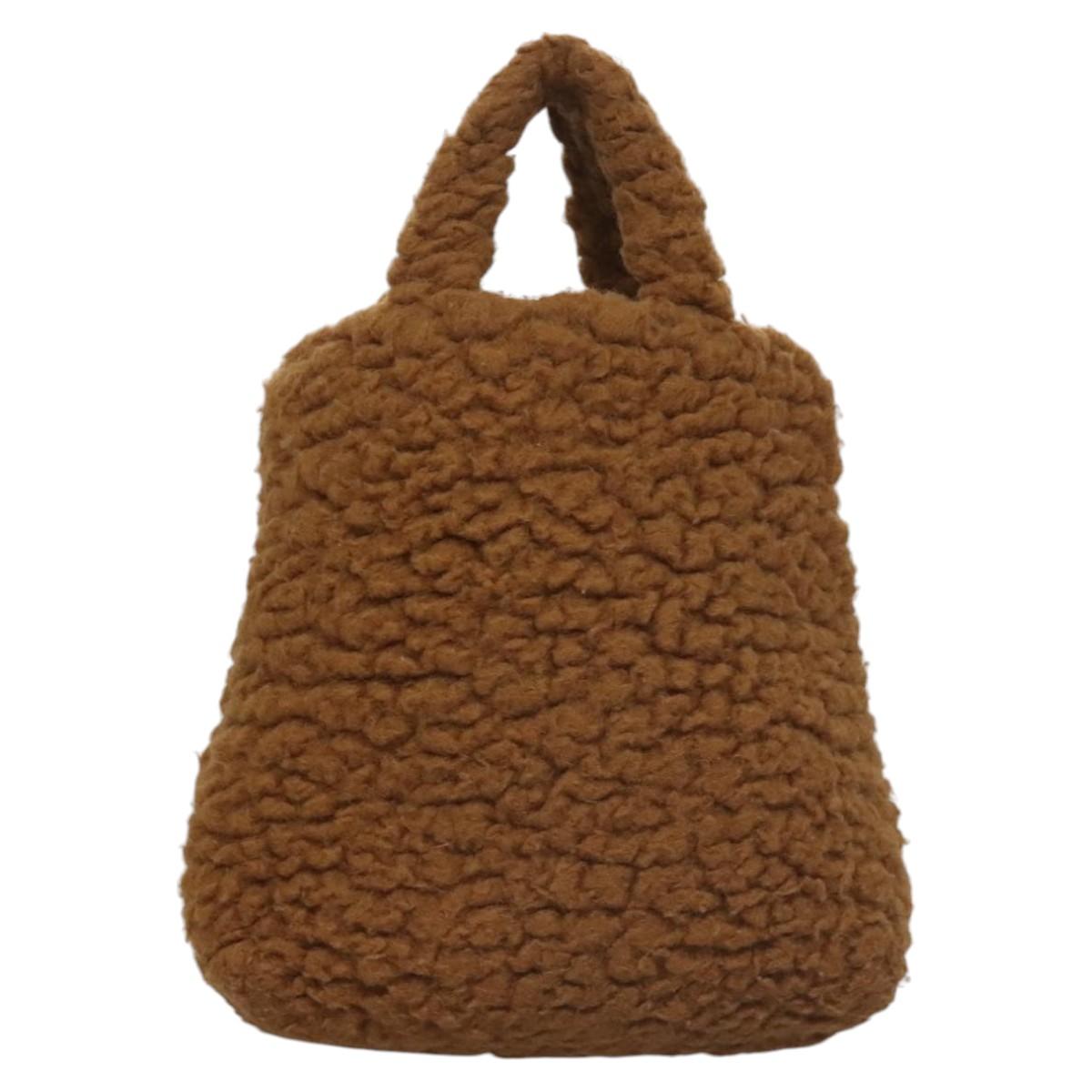 Gucci Brown Wool Tote Bag