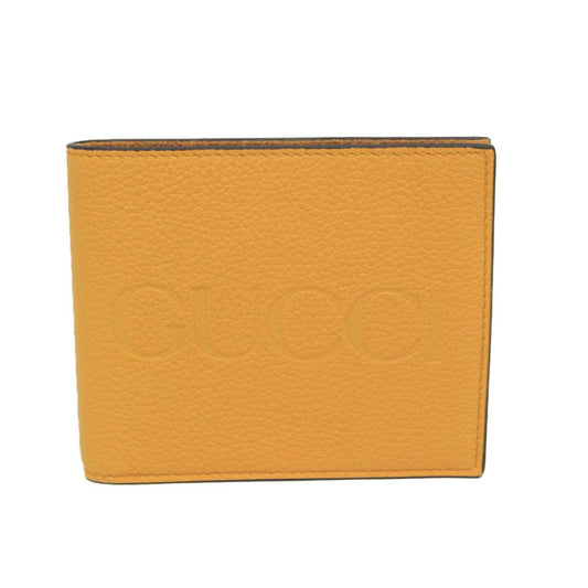 Gucci Gucci Yellow Leather Wallet