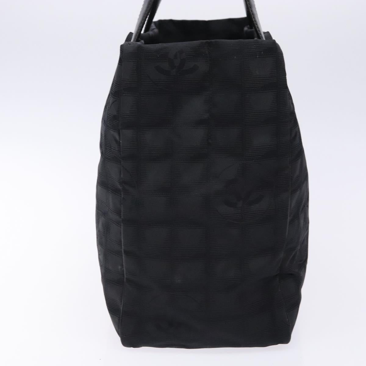 Chanel Travel Line Black Nylon Tote Bag