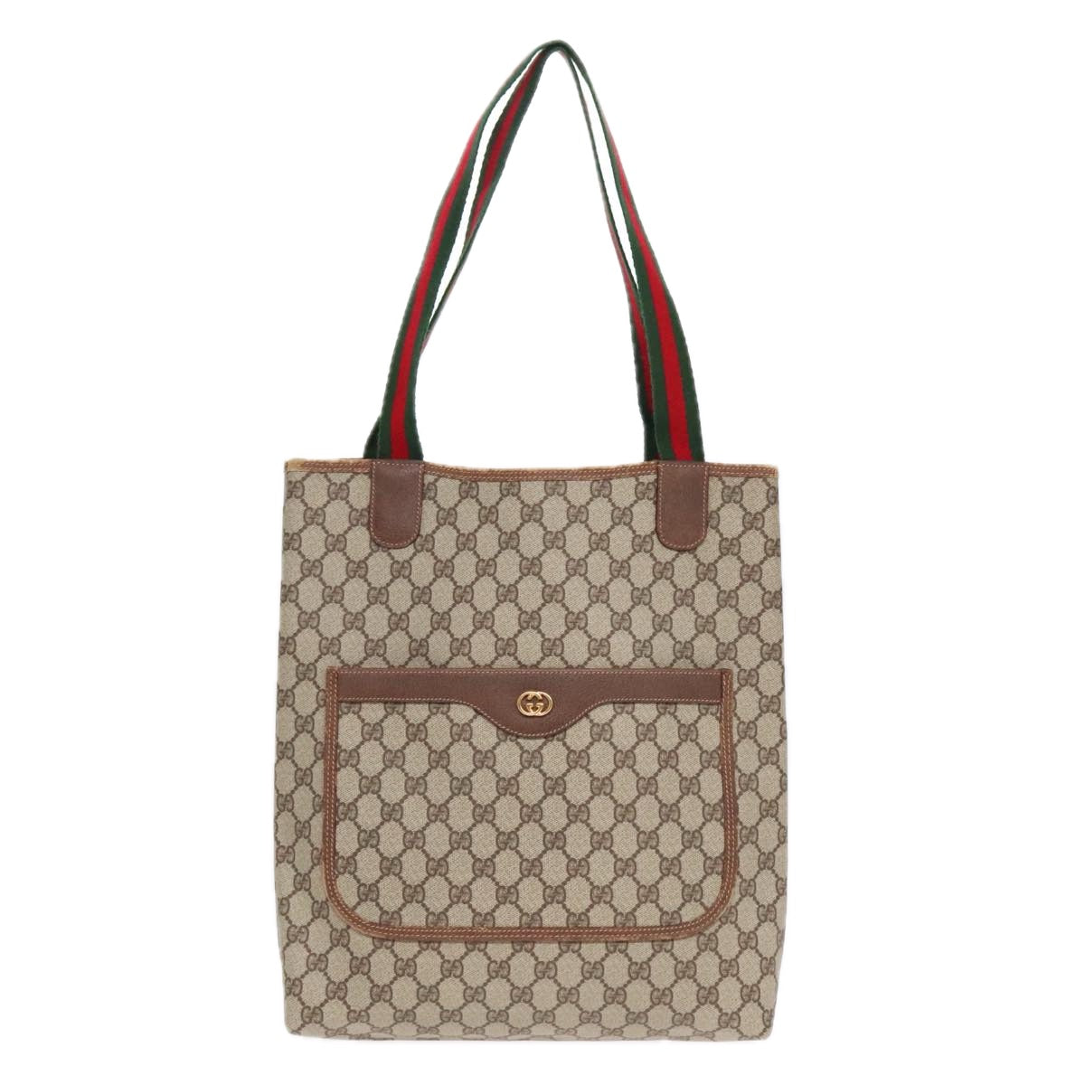 Gucci Ophidia Beige Canvas Tote Bag