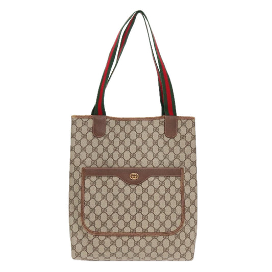 Gucci Ophidia Beige Canvas Tote Bag