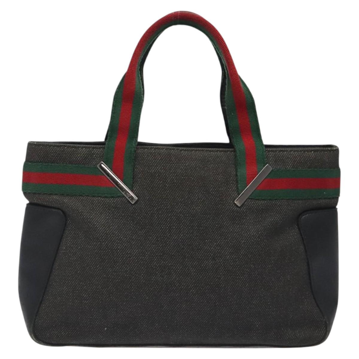 Gucci Ophidia Black Canvas Handbag